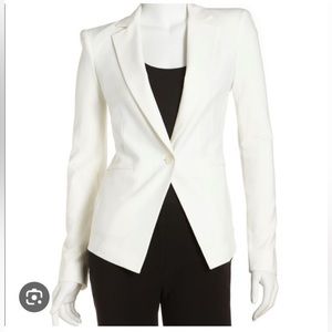 Bang maxazria white gardenia blazer